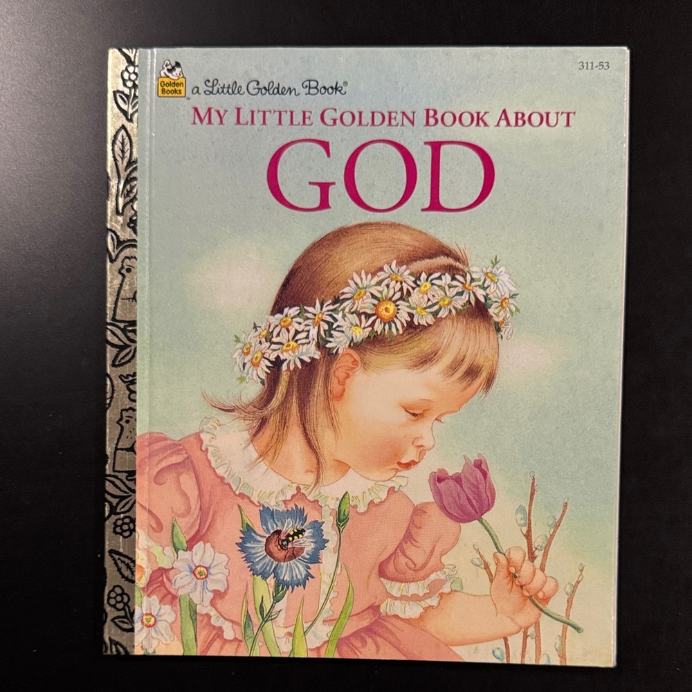 My Little Golden Book About God - Vintage Hardcover Little Golden Book